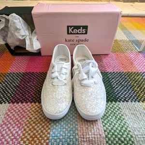 Keds + Kate Spade New York triple glitter sneakers